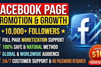 do organic facebook page promotion and fan base growth
