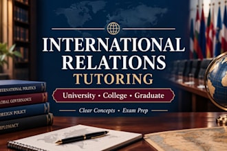 teach international relations online