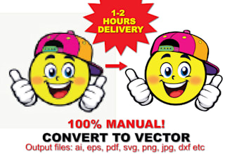 convert image to vector file,  vectorize image
