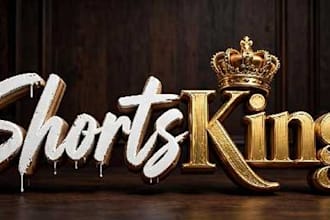 design 3d wooden style logo