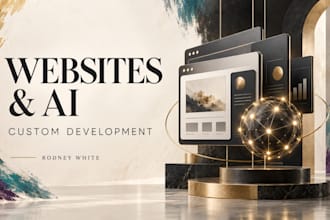 build a custom business website with optional ai features