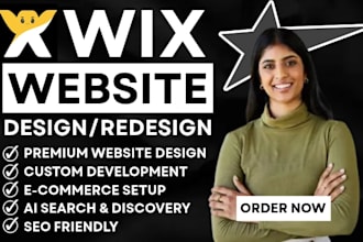 build wix website design wix website redesign wix ecommerce wix online store