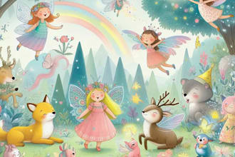 children story book illustration children story book