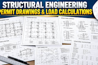 be florida,georgia,texas,ca structural engineer permit drawing stamp, load calcs