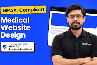 build hipaa compliant medical, doctor and telehealth website design