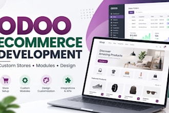 develop and customize your odoo ecommerce website