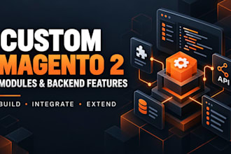 develop custom magento 2 modules and backend features