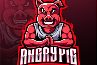 do incredible wonderful pig logo