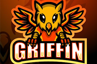 design modern wonderful griffin logo