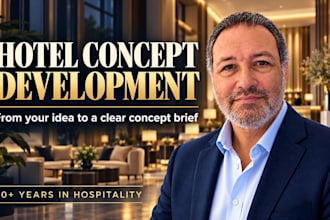 develop your hotel concept and write the concept brief