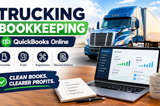 do quickbooks trucking bookkeeping for owner operators and carriers