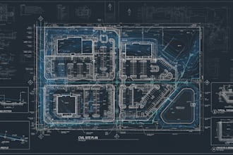 do civil site plan, grading plan, survey plan, storm water drainage plan