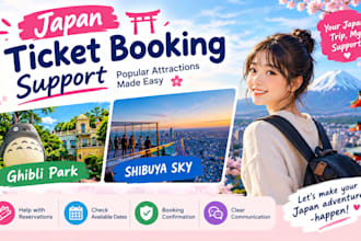 book ghibli park and shibuya tickets for you