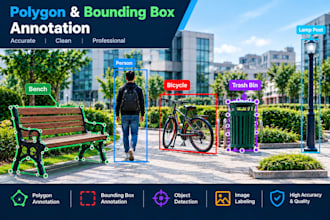 do accurate polygon annotation and bounding box labeling