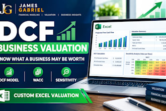 perform dcf analysis and business valuation in excel