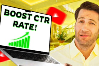 design high CTR thumbnails for youtube and reel covers