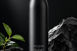 design a premium custom water bottle for your brand