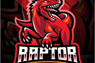 design high quality marvelous raptor logo