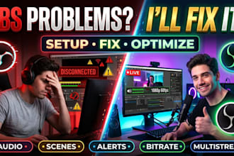 setup obs studio and streamlabs for live streaming and recording