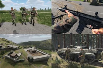 arma reforger server setup, mods, weapons and map creation