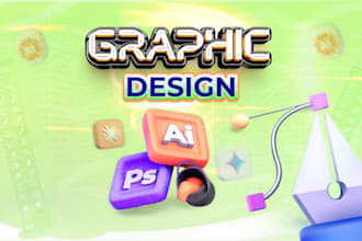 do ai graphic design, image editing, and fix designs manually