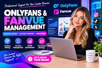 manage edit and promote your onlyfans and fanvue accounts