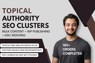 write bulk SEO blog posts with content strategy and wordpress publishing