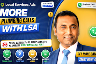 set up google local services ads for plumbers and plumbing companies