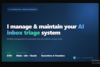 manage and maintain your ai inbox triage system monthly