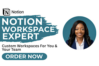 build a custom notion workspace for you and your team