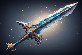 draw your fantasy weapon