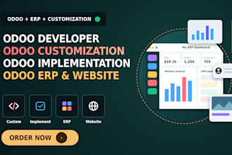 do odoo customization, odoo implementation, odoo erp and odoo website