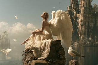 do photo manipulation, composition, and graphics