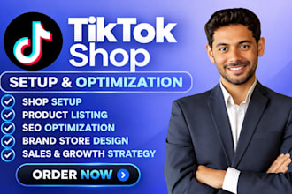 set up tiktok shop integrate printify and printful manage shopify tiktok and seo