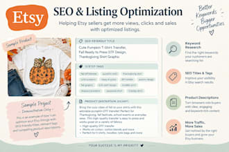 optimize your etsy listings with SEO titles, tags