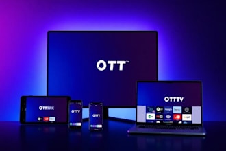 build custom ott platform for android, ios, samsung lg, tizen with admin panel