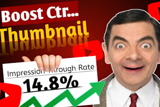 create premium youtube thumbnail in 2 hours attract viewers
