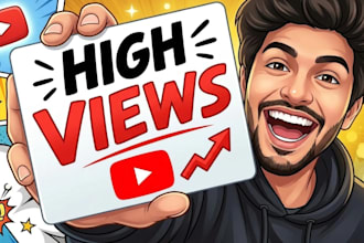 design cartoon style thumnails, or high ctr you tube thumnails