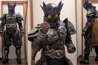 do 3d cosplay creation wearable knight anime armor 3d props 3d mask for printing