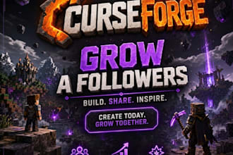 do game or curseforge channel promotion to curseforge or curseforge a followers