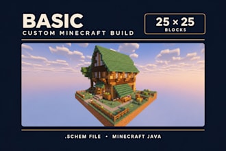 build custom minecraft spawns, lobbies and fantasy builds