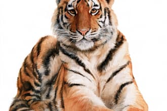 create realistic animal illustration
