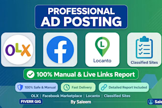 post ads on olx and facebook marketplace