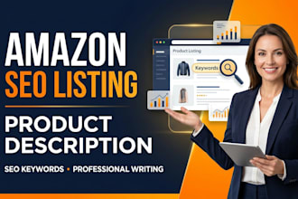 write SEO optimized amazon product descriptions