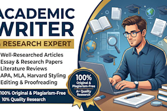 write well researched academic articles on taxation and finance