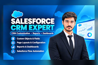 customize salesforce CRM, reports, dashboards, apex and lwc