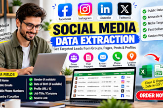 extract competitor audience from facbook ig and social media
