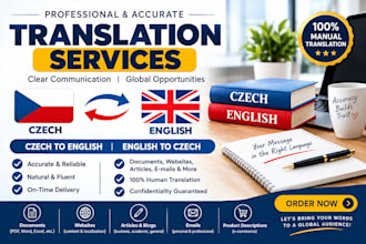 translate english to czech and czech to english
