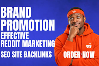 do brand promotion to grow business web youtube via reddit seo backlinks post