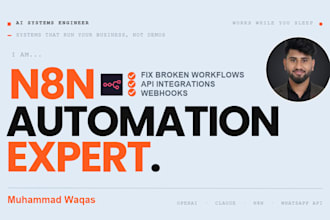 n8n ai agent, n8n automation, or ai workflow, fix broken n8n workflow